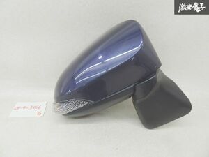 【実働外し】 トヨタ 純正 NCP141 NCP145 NSP140 スペイド ウインカー ドアミラー サイドミラー 右 右側 運転席側 紺メタ系 7ピン 棚13-2