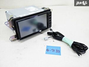 TOYOTA トヨタ 純正 メモリーナビ NSCD-W66 08605-00A60 セキュリティロック有 即納 在庫有 訳有品 棚32-4