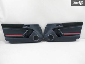 [ good!] original Toyota ZN6 86 GT limited latter term door trim trim left right set gran ryuks red stitch P/W switch attaching shelves 32-3