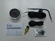 ☆Z.S.S. Racing Div. 水温計 MC Meter Premium Edition φ60 Water Temp 電子式 追加 メーター ZSS 新品! 即納! 在庫あり!_画像3