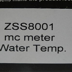 ☆Z.S.S. Racing Div. MC Meter Premium Edition 水温計 φ60 Water Temp 電子式 追加 メーター ZSS 新品! 即納! 在庫あり!の画像8