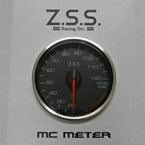 ☆Z.S.S. Racing Div. MC Meter Premium Edition 水温計 φ60 Water Temp 電子式 追加 メーター ZSS 新品! 即納! 在庫あり!の画像2