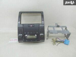 【実働外し】 スズキ 純正 MH22S ワゴンR スティングレー 社外ナビ 取り付けキット ステー clarion ES-1258U-D 99000-79S39 内装 棚2-1