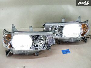 【程度良好！】 ダイハツ 純正 L350S タント カスタム HID キセノン ヘッドライト ランプ レンズ 左右 セット KOITO 100-51815 即納 棚14-5