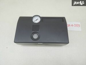 【動作OK】 純正 汎用品 エアコンプレッサー 空気圧チェック タイヤ空気充填 空気入れ 車載機 1個 12V シガーソケット電源 即納 棚29-1