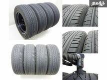 ●【歪み無し!!】 ファブレス ヴァローネ MC-9 17インチ 6.5J +38 PCD139.7 6H GOODYEAR NASCAR EAGLE ♯1 215/60R17C ハイエース 棚M-11_画像8