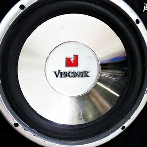【動作OK! 保証付】 VISONIK ヴィソニック 汎用 箱型 置き型 ウーハー ウーファー オーディオ 音響 VB212PKW 即納 在庫有 棚の画像3