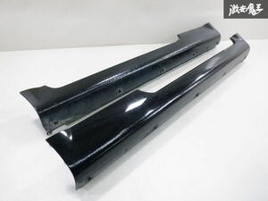 [ good!] original Audi Audi TT coupe 1.8T S line 2005 year GH-8NBVR side step left right set LZ9Y Phantom black P shelves 2F-A-1