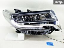 TOYOTA トヨタ 純正 AGH30 GGH30 30 後期 アルファード 三眼 LED ヘッドライト ランプ レンズ ユニット 右 右側 運転席側 KOITO 58-91 棚_画像1