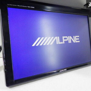 【通電確認OK】 ALPINE アルパイン 汎用 リア 後部席用 フリップダウン モニター TMX-R3000S ANH20W 20系 ヴェルファイア ステー付 棚25-3の画像2