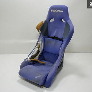 【売り切り】正規品 RECARO レカロ SPG3 BLUE ブルー フルバケ フルバケット シート 青 1脚 81-035.00 794-0 FRPシェル 棚2F-F-3の画像1