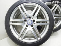 ■●ベンツ 純正 W212 E550 AMG 18インチ 8.5J 9J +48 +54 PCD 112 5H MICHELIN Pilot Sport3 245/40ZR18 265/35ZR18 在庫有 即納 棚K-4_画像2