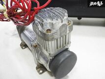 【実動外し】ACC エアボンバー エアサス用 エアータンク スチール 150PSI + VIAIR エアーコンプレッサー 325C 12V エアサス部品 棚H-7_画像3