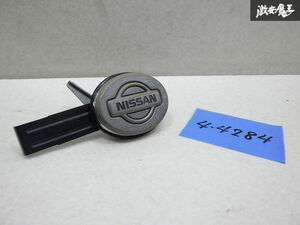 【割れ無し!!】 日産 純正 スカイライン RB25DET トランク キーシリンダー エンブレム リア 外装 即納 在庫有 流用にも 棚4-2