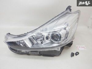 トヨタ 純正 ZVW40 プリウスα 後期 ハロゲン ヘッドライト ランプ レンズ 左 左側 助手席側 KOITO 47-64 印字A1 即納 棚J-2