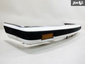 Toyota Genuine GX71 マーク2 フロントBumper ウインカー/ホースメントincluded 白 ホワイト 当時物 即納 棚2F-G-3