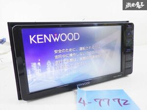 【保証付】 KENWODD ケンウッド 汎用 メモリーナビ MDV-L503W CD DVD USB Bluetooth再生OK 地図データ2015年 即納 在庫有 棚A-4-3