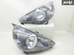 【レンズ割れ無し】 ホンダ 純正 GD1 GD2 GD3 フィット 中期 ハロゲン ヘッドライト ヘッドランプ 左右セット STANLEY P4944 即納 棚22-3