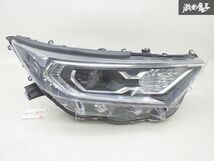 【レンズ割れ無し】 トヨタ 純正 AXAH52 RAV4 HV 前期 LED ヘッドライト ヘッドランプ 左 左側 助手席 STANLEY 42-95 印字 Ｍ 即納 棚18-2_画像1