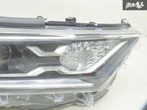 【レンズ割れ無し】 トヨタ 純正 AXAH52 RAV4 HV 前期 LED ヘッドライト ヘッドランプ 左 左側 助手席 STANLEY 42-95 印字 Ｍ 即納 棚18-2_画像2