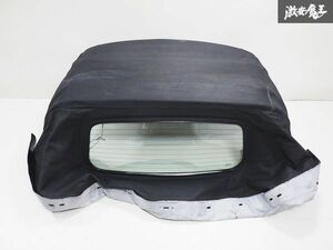  original NA6CE NA8C Roadster canopy softtop roof black FUYAO heat ray entering clear glass opening and closing possible NB6C NB8C exterior shelves 2F-N