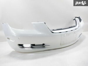 純正 UZZ40 LEXUS レクサス SC430 後期 フロントバンパー 52119-24250 パール白系 即納 棚2F-G-1