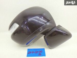 【保証付】 ホンダ 純正 JF1 N-BOX ドアミラー サイドミラー 右 右側 運転席側 9ピン 黒系 実働外し 即納 棚13-2