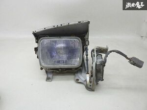 日産 純正 RPS13 180SX SR20DE ヘッドライト ヘッドランプ リトラクタブル リトラモーター 右 右側 運転席側 IKI 1277 黒系ソリッド 棚10-4