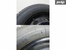 ●【スタッドレス 溝あり】 TOYO OBSERVE GARIT GIZ 185/65R15 88Q 23y マツダ スチール 15インチ 5.5J +40位 PCD100 4H 1本 デミオ 棚W-3_画像3