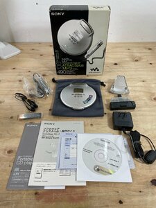 【長期保管品】SONY CD walkman D-NE920 portableCD player シルバー シリアルNO.5012824 元箱付き ソニー CDウォークマン【再生確認済み】