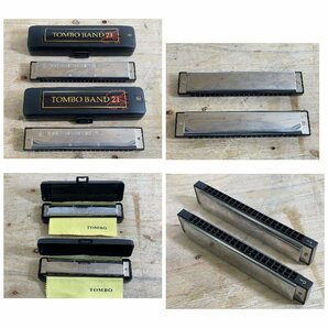 【長期保管品】ハーモニカ ブルースハープ 13本まとめて TOMBO BAND HARMONICA SUZUKI GAKKI HOHNER BLUES HARPの画像7