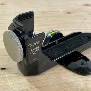 【長期保管品】Canon キヤノン 付属品 カメラホルダー VT 水準器付き Japan【使用未確認】の画像2