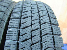 激安即決！エア漏点検済！極上バリ溝9～9.5分山！BRIDGESTONE BLIZZAK VRX 2 185/70R14 88Q 2022年製！中古4本セット！T008339_画像6