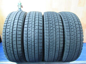 激安即決！エア漏点検済！極上バリ溝9～9.5分山！BRIDGESTONE BLIZZAK VRX 2 185/70R14 88Q 2022年製！中古4本セット！T008339