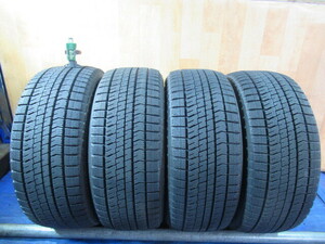 激安即決！エア漏れ点検済み！冬タイヤ BRIDGESTONE BLIZZAK VRX2 225/50R17 94Q 2022年製！中古4本セット！T008367