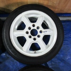 激安売切宣言！5555円～！BECKTTS 14-5J 4H/100 ET45 + DUNLOP 165/55R14 ek ルークス ムーブ ワゴンR ミラ セルボ等！T008351の画像4