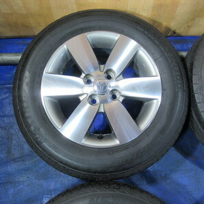 激安即決！トヨタ純正 14-5.5J 4H/100 ET33 + BRIDGESTONE 175/70R14 2021/2022年製！中古4本！ヤリス ポルテ ヴィッツ シエンタ T008401の画像3