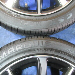 激安即決！美品 PROMISING 14-4.5J 4H/100 ET45 + 夏タイヤ 165/55R14 2023年製 ek ルークス ムーブ ワゴンR ミラ セルボ等！T008404の画像8