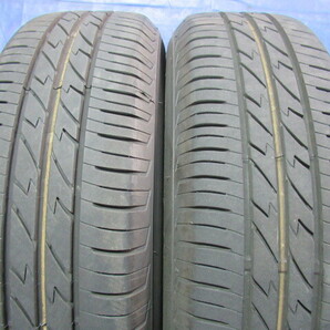 激安即決！JOKER 15-5.5J 4H/100 ET42 + BRIDGESTONE 185/65R15 2021年製 中古4本 ｂB デミオ ティーダ カローラ ウィングロード T008418の画像10