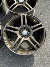 RACING SPARCO DS1 レーシングスパルコ 18x7.5J+48 PCD100/114.3 5穴　4本セット　RACINGSPARCO スバル等_画像4