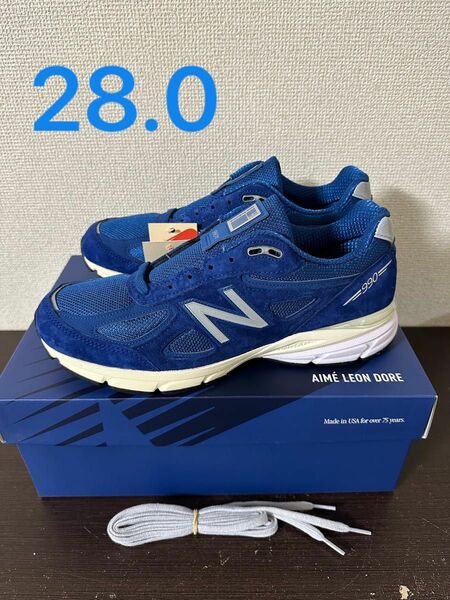 Aim Leon Dore × New Balance 990V4 28.0