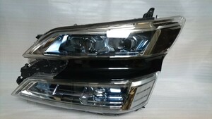 良品 後期 30系 ヴェルファイア 左ヘッドランプ トヨタ純正2眼シーケンシャルタイプ LED 破損無し点灯確認済