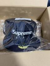 【新品】supreme MLB Teams Box Logo New Era New York Yankees 7 5/8 の60.6cm NAVY シュプリーム ニューエラ ヤンキース ネイビー_画像3