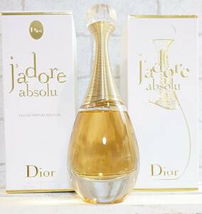 日本語表記あり 未使用品 ディオール ジャドール アブソリュ オードパルファム 50ml EDP