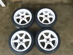 Ho☆J-TECH S6☆グッドイヤーLS2000ハイブリッドⅡ☆165/50R15☆軽自動車☆カスタムホイルセット☆ホワイト