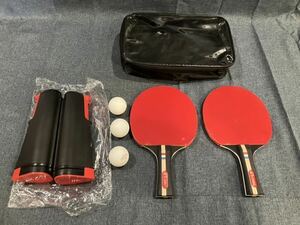 [ set sale ][7 point set ]Jebor ping-pong racket ping-pong net ball case .