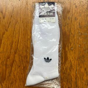  Adidas мужской носки старый Logo 25~27cm не использовался товар 