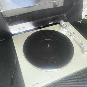 DENON デノン レコードプレーヤーDP-300F 動作確認済みPLAYER 中古 ターンテーブル の画像3