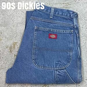 ＊7483 90s Dickies ディッキーズ　ペインターパンツ　デニムパンツ