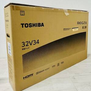 4-63【現状品・美品】TOSHIBA REGZA 32V34液晶テレビ 東芝 レグザ 23年製 ほぼ未使用 簡易動作確認済みの画像1